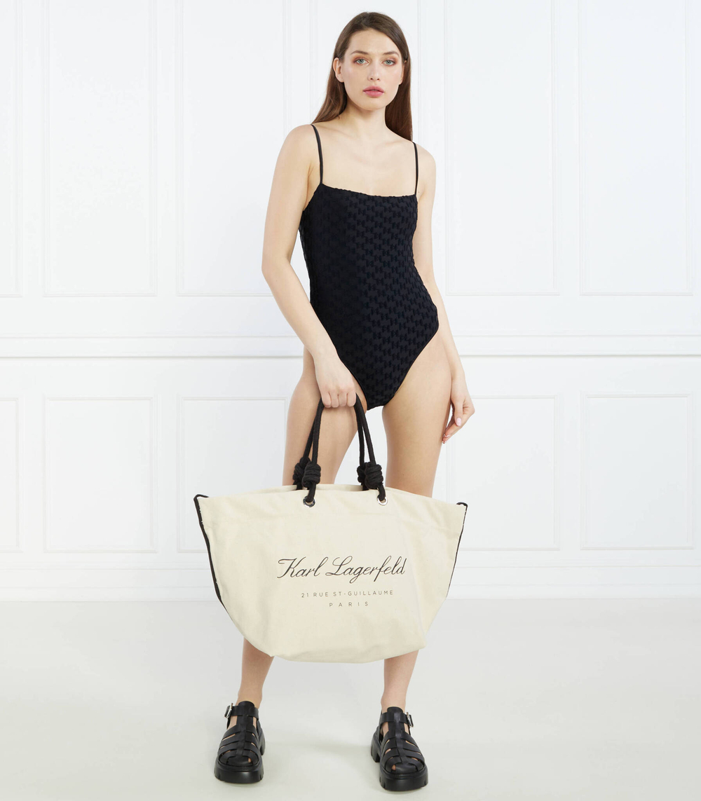 Купальник Karl Lagerfeld - черный(231W2219)