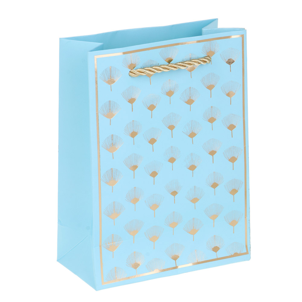 Пакет тм LADECOR подарочный, бумага, с фольг.слоем, 12x16x6 см, 4 цвета