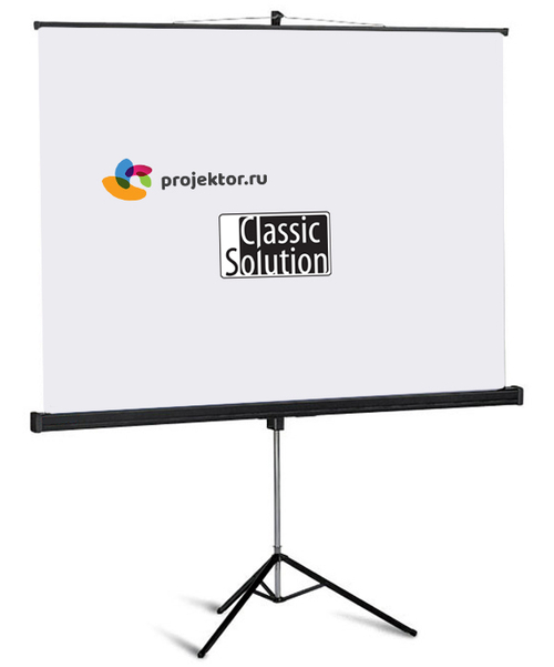 Экран на треноге Classic Libra 160x160 см (1:1)