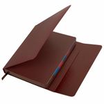 Ежедневник датированный 2023 А5 148х218 мм GALANT "Magnetic", клапан, коричневый, 114164