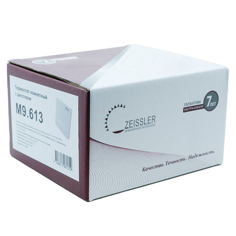 Комнатный термостат с дисплеем ZEISSLER 220В/3А (М9.613)