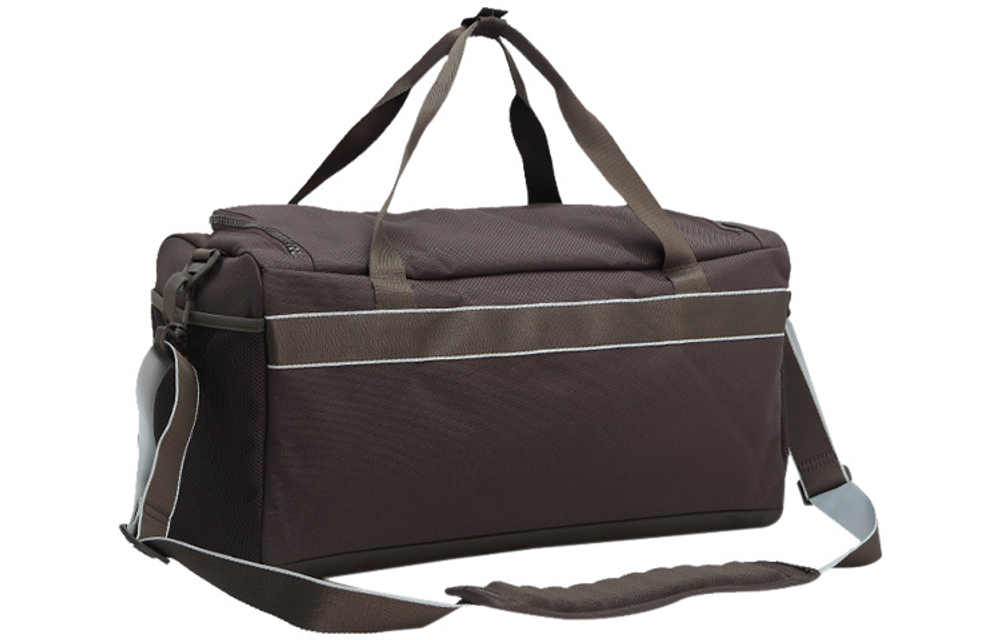 Nike Polyester Portable Crossbody Basketball Bag, Travel Bag, Gym Bag Large Unisex Dark Wood Umber
