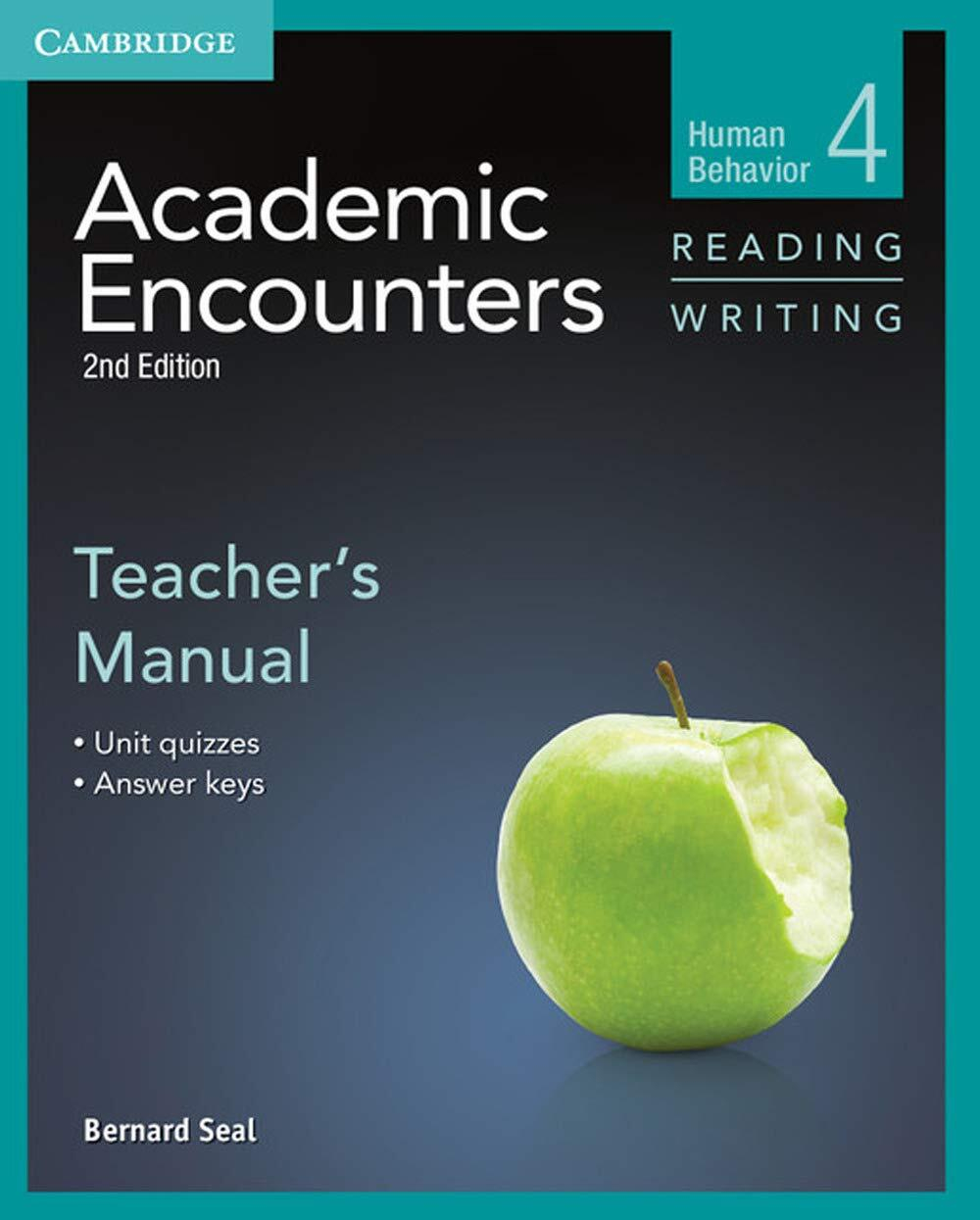 Academic Encounters: Human Behaviour Teacher's Manual Reading and Writing 2nd Edition Книга для учителя
