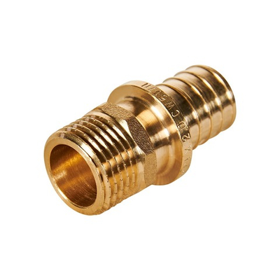 Переход на наружную резьбу ROMMER - 20 x 1/2" (для трубы из сшитого полиэтилена)