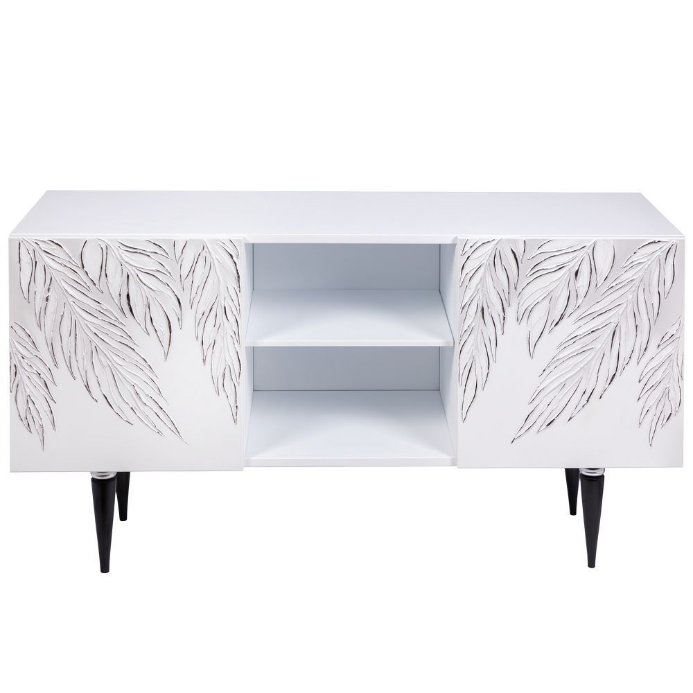 Тумба под ТВ Тропик 117см Классика Айс Найт Сильвер