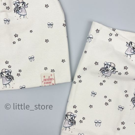 Комплект двухслойный (плотный), Молочный