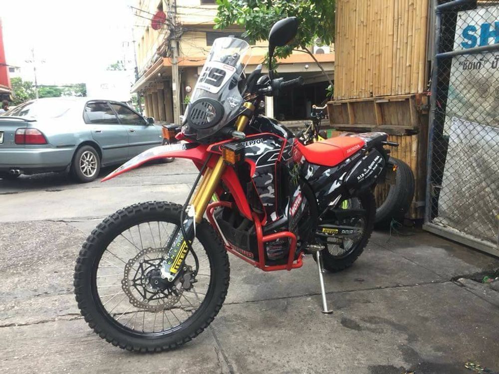 Crash Bars for Honda CRF250Rally (Rally250) 2017-2020. MFmoto