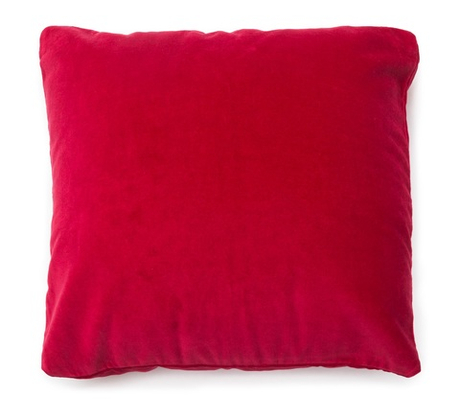 Подушка PACHA CERISE подушка декоративная Blanc des Vosges 45x45 Красный