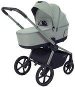Детская коляска Rant Flex Therm Soft 3 в 1 с автокреслом Evomax Grey Forest Green