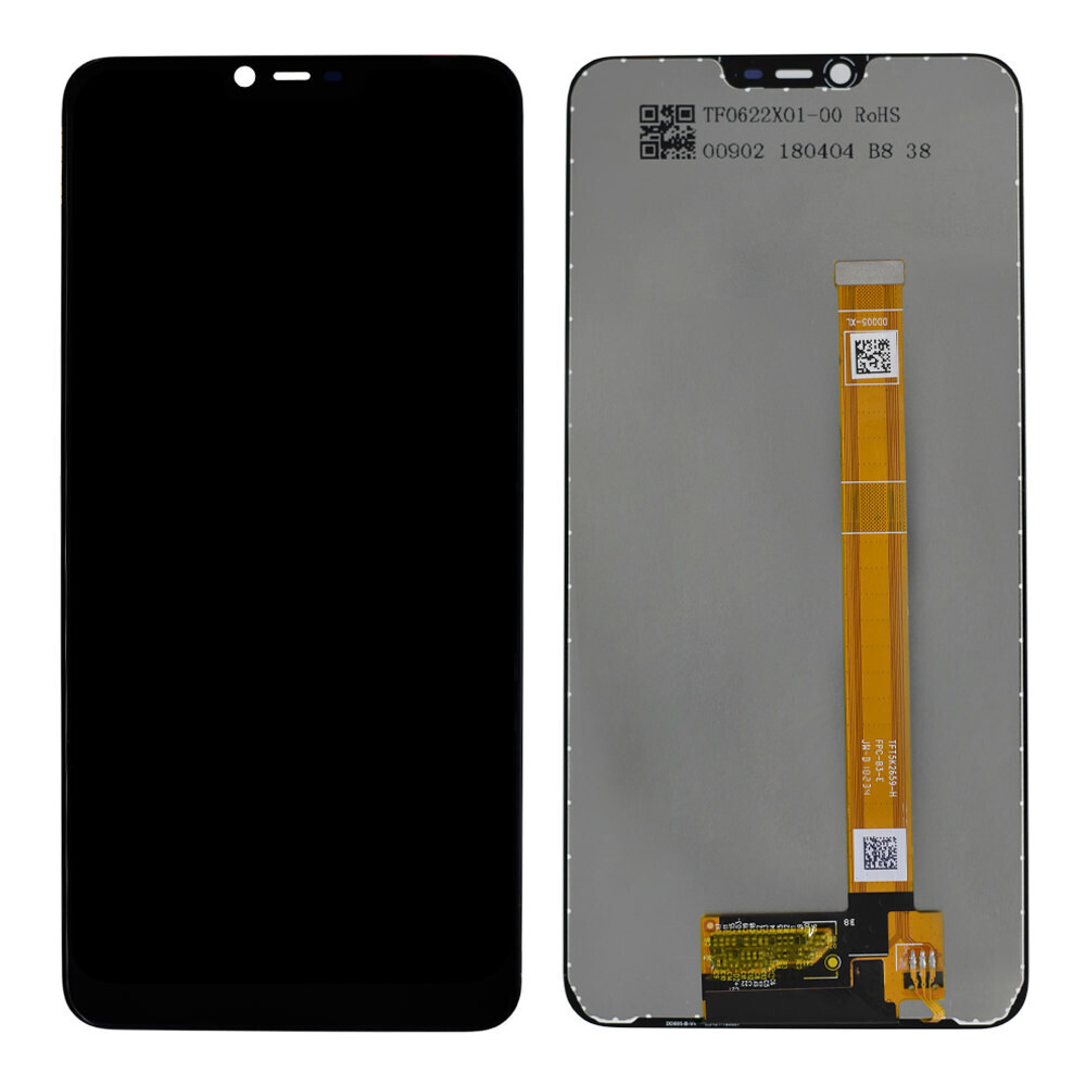 Дисплей для OPPO A3s/A5 с тачскрином Черный - Оптима