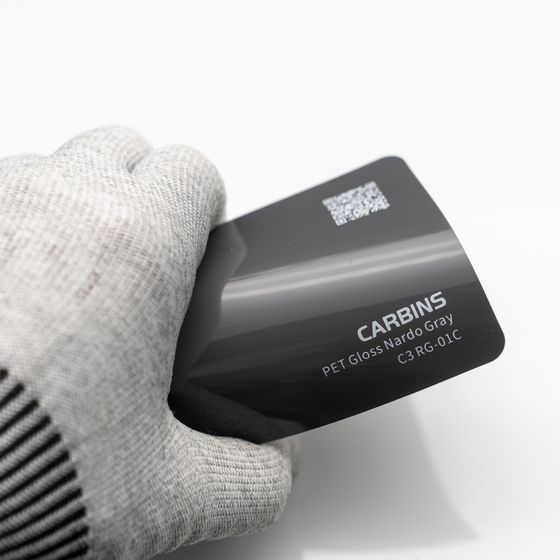 Веер образцов виниловой цветной пленки Carbins