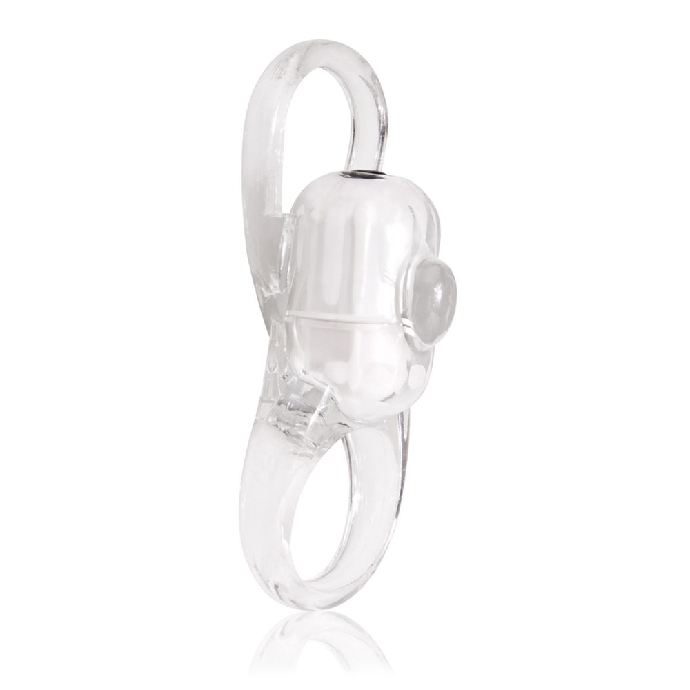 Прозрачное кольцо на пенис RodeO Bucker (Цвет: прозрачный)