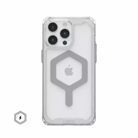 Чехол Uag Plyo Ice/Silver (Прозрачный/серый)