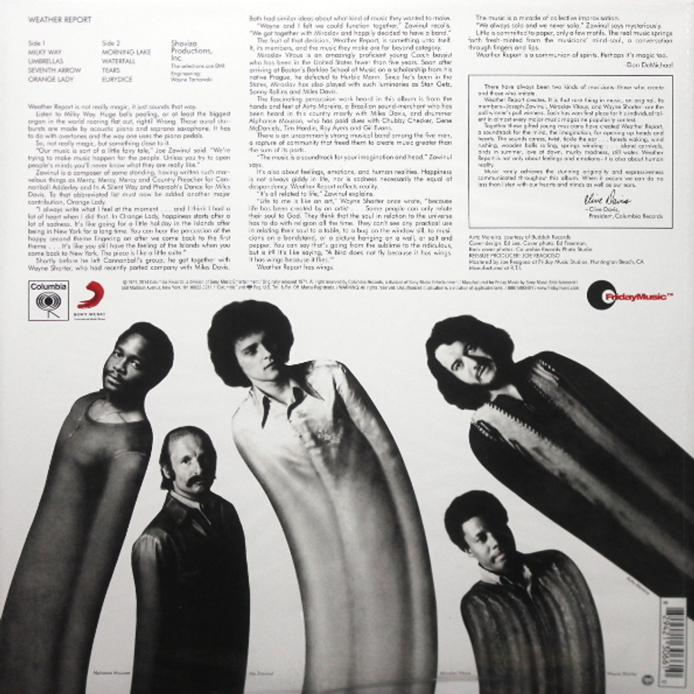 Weather Report / Weather Report (Coloured Vinyl)(LP)