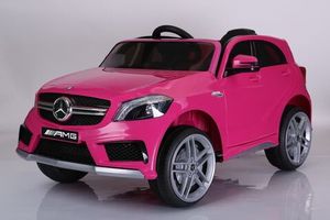 Детский электромобиль Toyland Mercedes-Benz A45 розовый фото №2