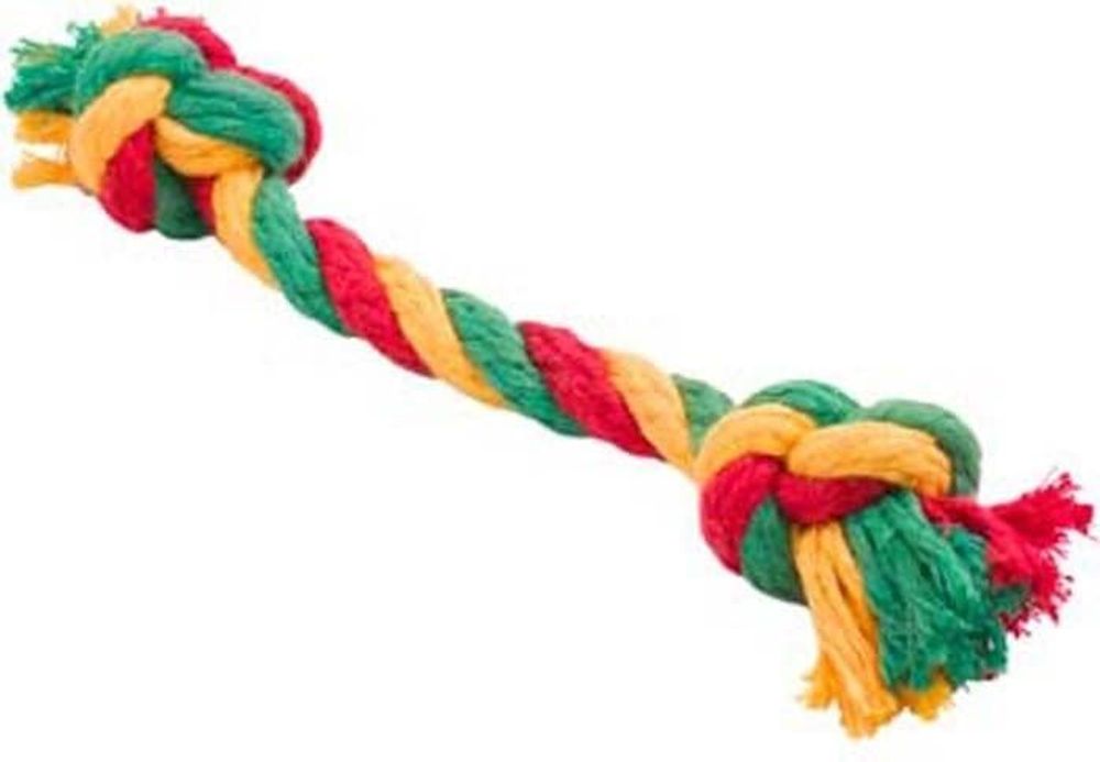 Грейфер канатный 2 узла DL малый (жёлтый-зелёный-красный) длина 33см