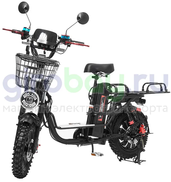 Электровелосипед Jetson Monster CROSS 1200W (60V/30Ah) двойные амортизаторы фото №4