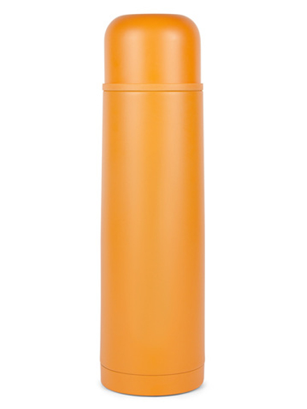 Термос Relaxika 101 (1 литр), желтый (без лого)