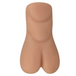 Коричневый мастурбатор-вагина 16,5см Pretty Love Crazy Bull Eliana Realistic Pussy BM-009235N-1