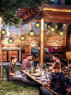 Уличный светильник, Без цоколя, количество ламп:4шт