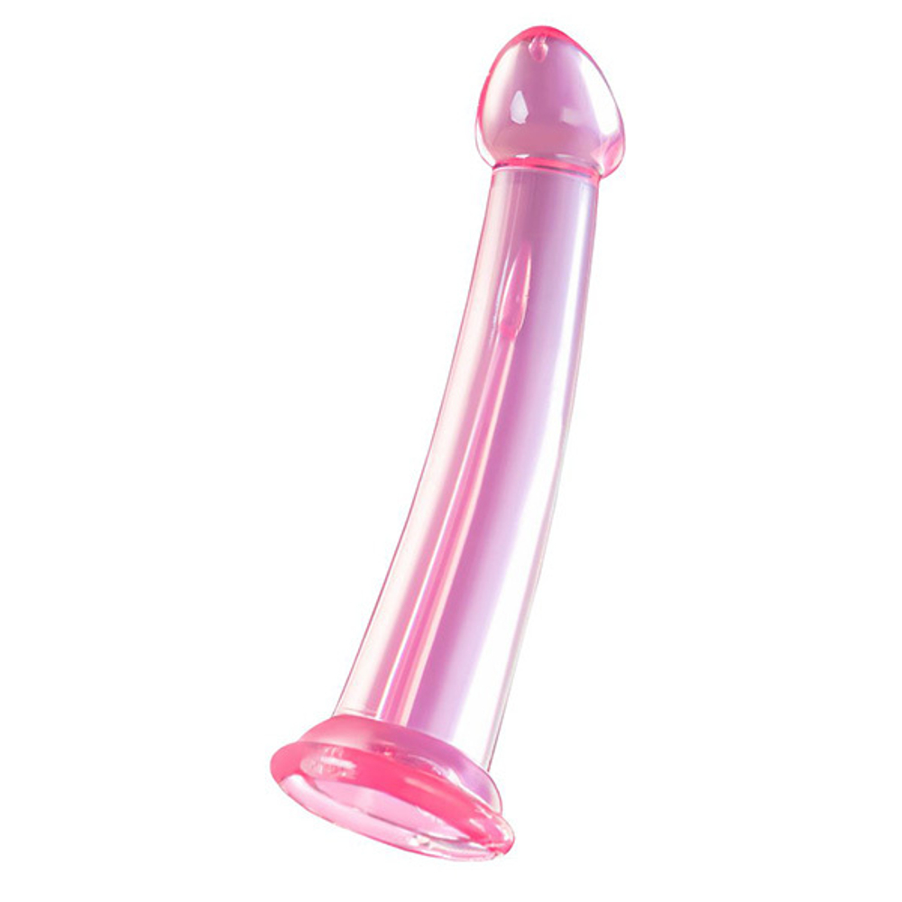 Розовый нереалистичный фаллоимитатор 22см ToyFa Jelly Dildo XL 882028-3