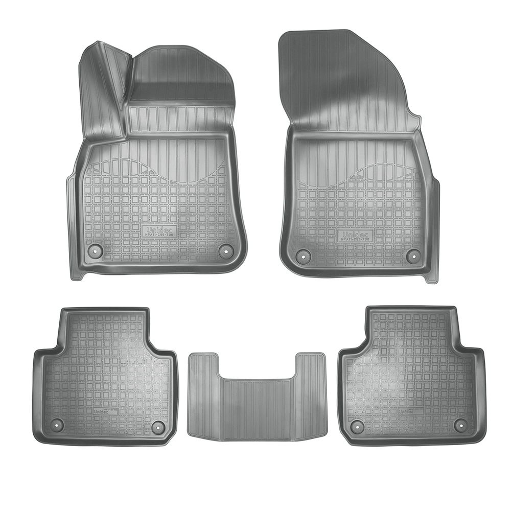 Ковры в салон Norplast/Unidec для Volkswagen Touareg III (2018-), арт.NPA11-C95-700-G