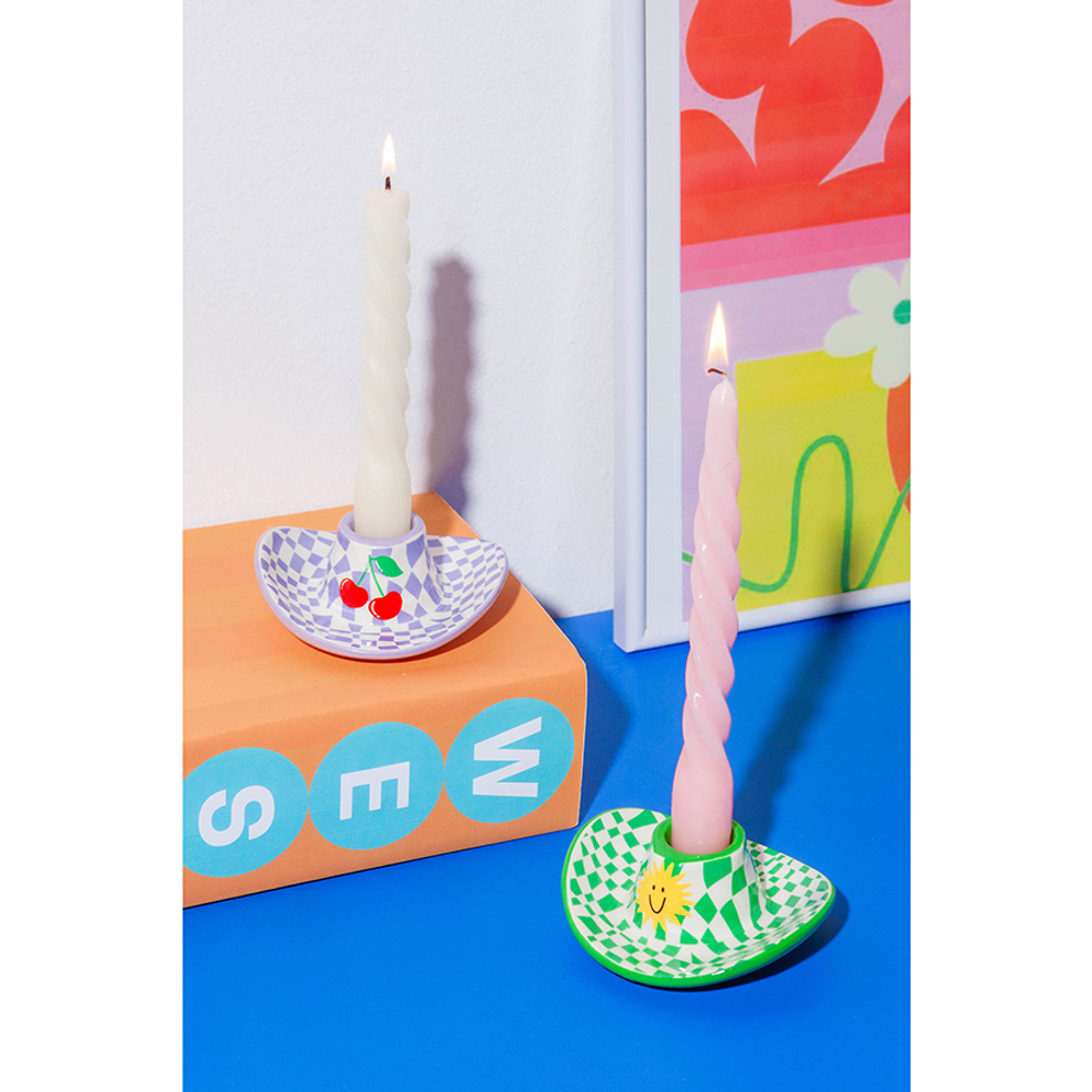 Подсвечник rodeo, cowboy hat, 4 см, зелёный