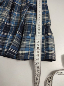 Юбка в клетку модная 54 размер
