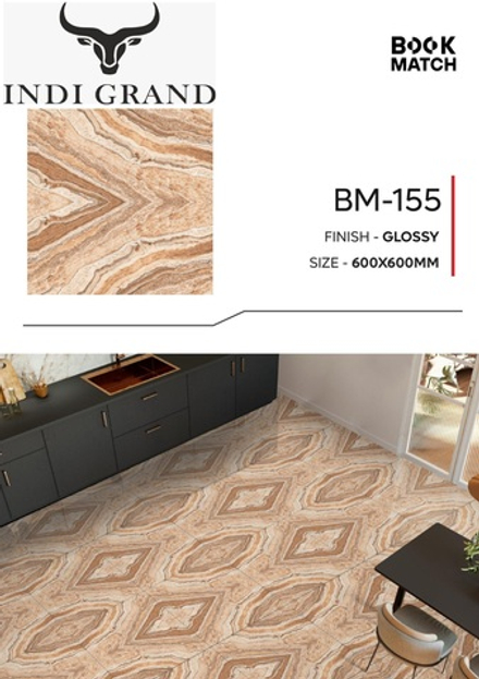 Керамогранит Book Match BM-155 60х60