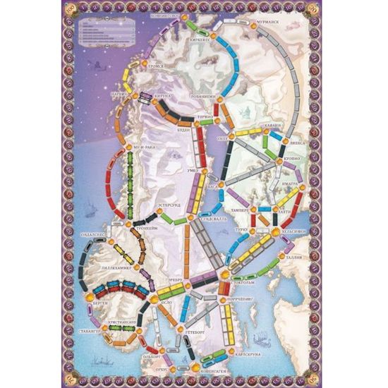 Настольная игра Ticket to Ride: Северные страны