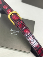 Ремень из коровьей кожи с ручной окраской