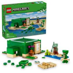 LEGO Minecraft — Пляжный домик «Черепаха» 21254 / артикул   21254  / GTIN 5702017583303
