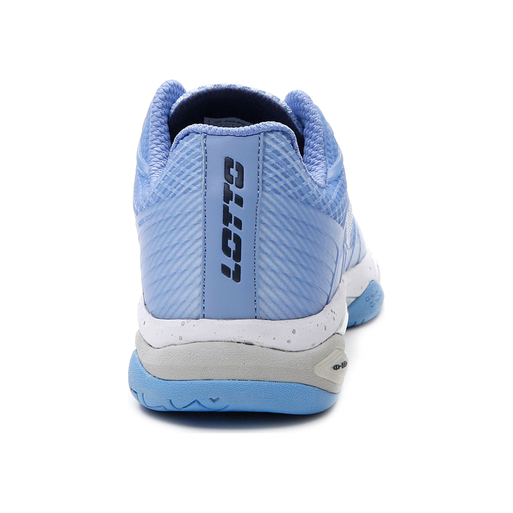 Женские теннисные кроссовки Lotto Mirage 300 III SPD All Court Shoe Women - Light Blue, White