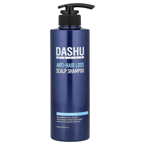 Dashu, шампунь для кожи головы против выпадения волос, 500 мл (16,9 унции)