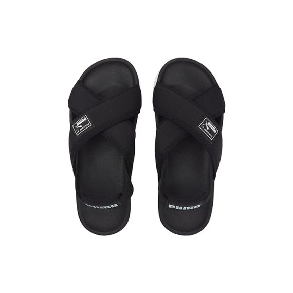 Puma Platform Sandals 'Black White'