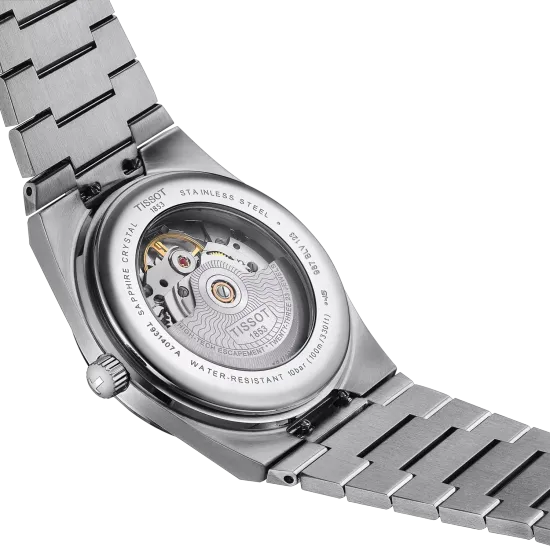 Tissot T931.407.41.291.00 мужские часы Tissot PRX Gold back side