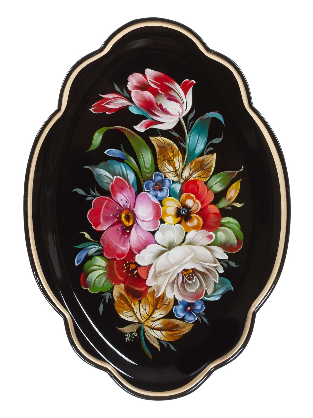 Zhostovo metal tray A11D17052446