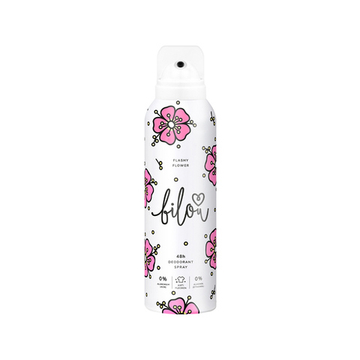 BILOU Дезодорант-спрей с ароматом вишни и граната Flashy Flower