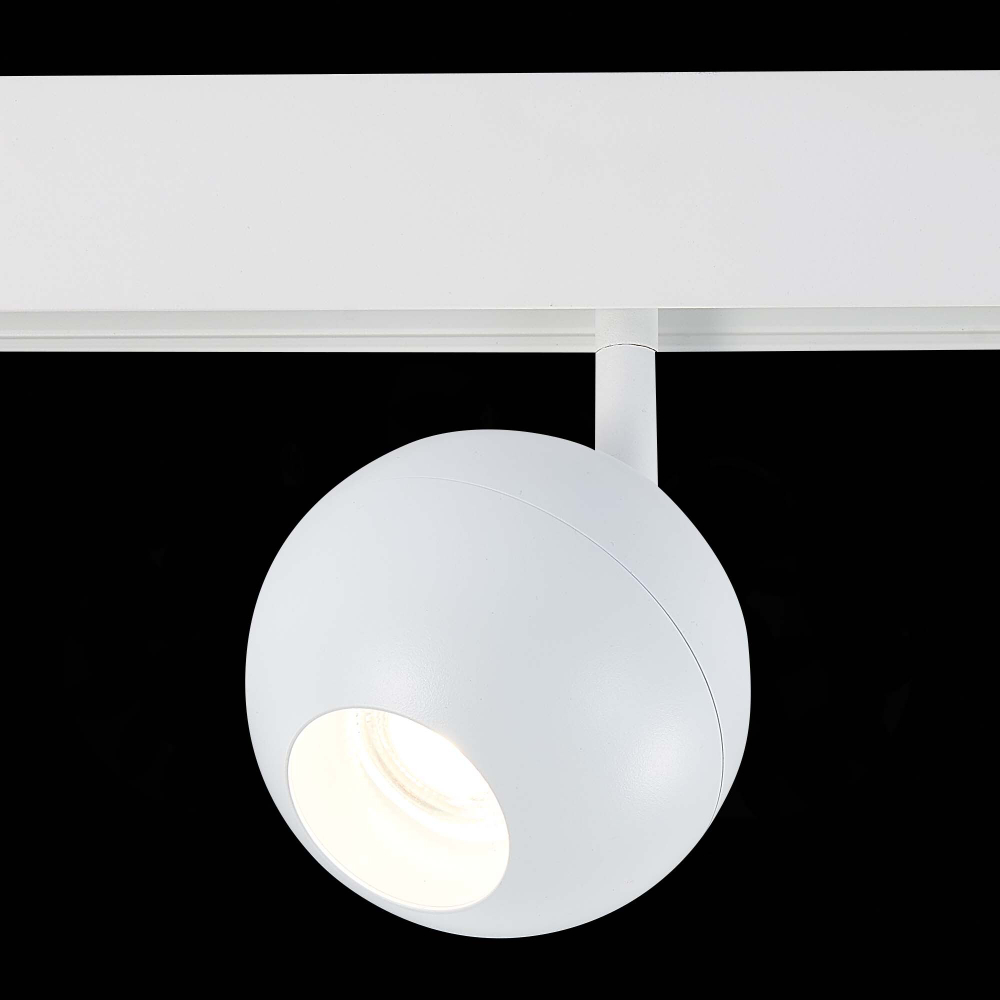 ST354.546.12 Магнитный трековый светильник Белый LED 1*12W 4000K 680Lm Ra&gt;80 36° IP20 L120xW100xH195 48V