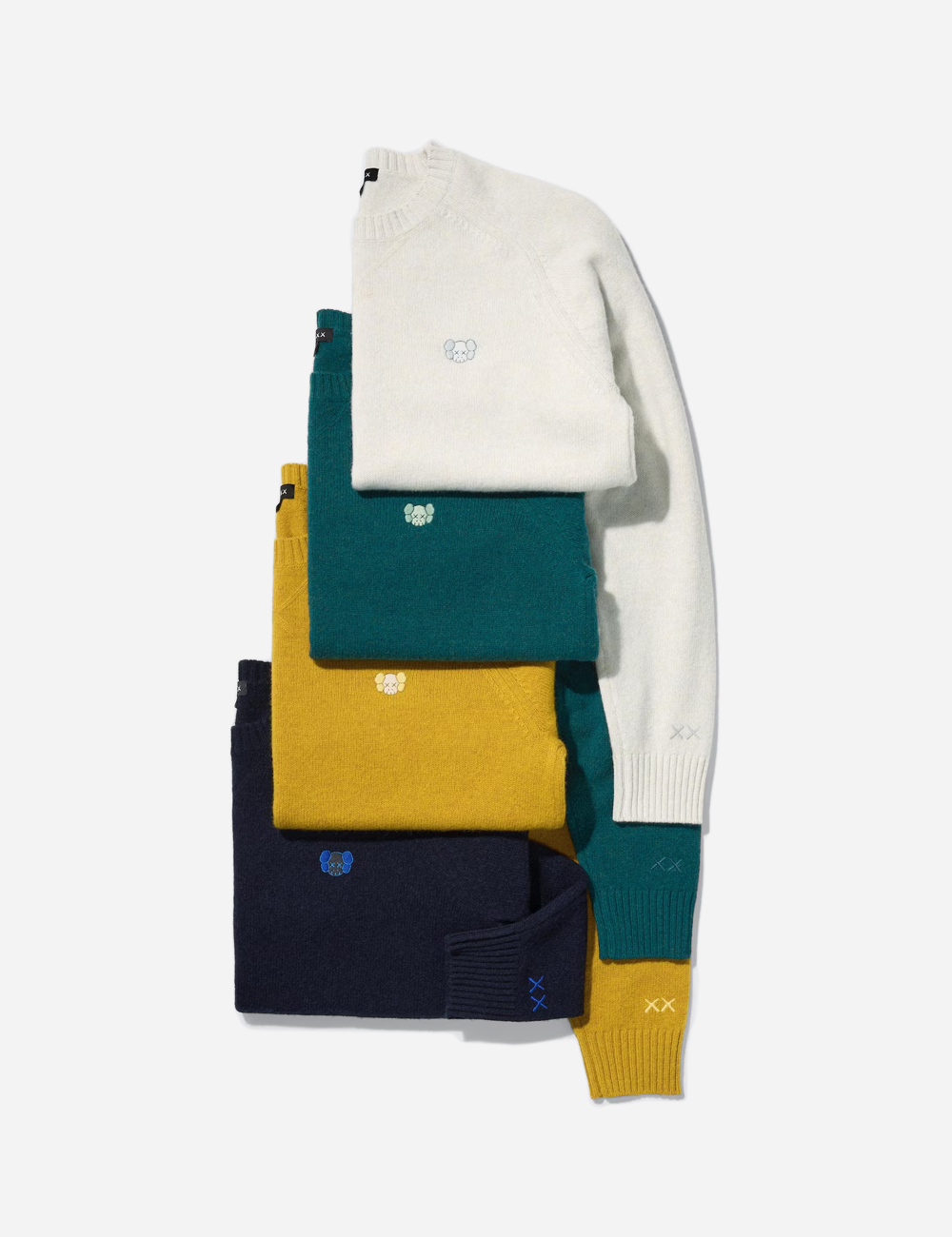 UNIQLO x KAWS Lambswool Sweater "Navy"