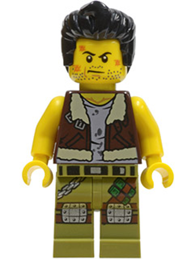 Минифигурка LEGO mof015 Фрэнк Рок