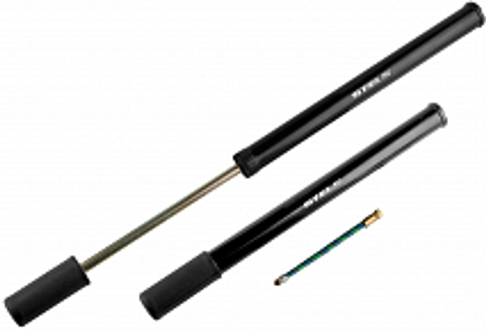 Насос ручной HPS-295-3 STELS пластиковый чёрный, 41см