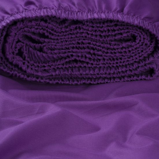 КПБ  Violet, 1.5  спальный, 50х70, подод 160х220. простыня  160х200х30.  DOMTEKC