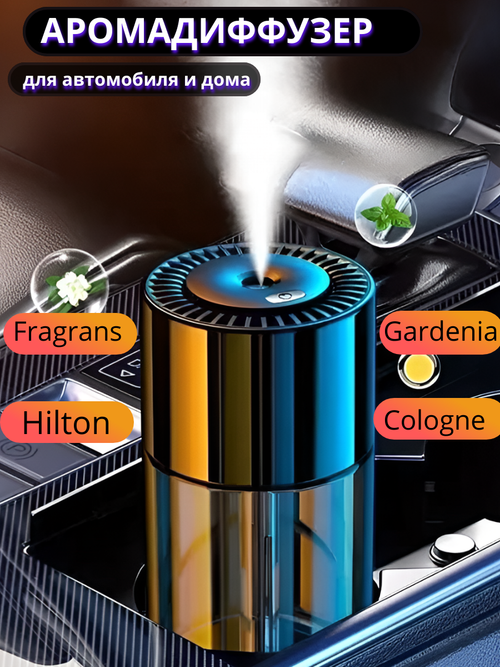 Автоматический ароматизатор LANXUAN для авто, цилиндрический корпус, 4 режима