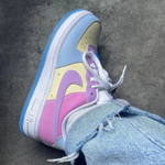 Кроссовки Nike Air Force 1 Low UV Reactive Multicolor арт 4001