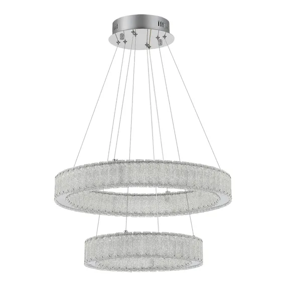 SL6008.103.02 Люстра подвесная ST-Luce Хром/Хром LED 2*50W 3000K LATOZZO