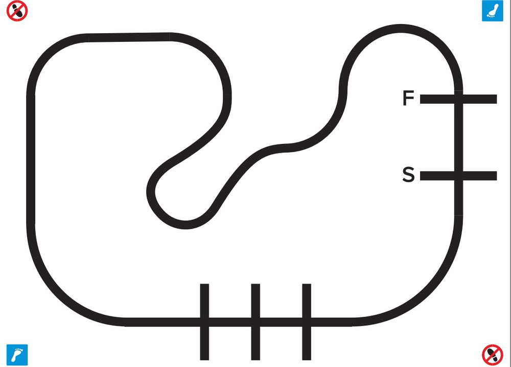 Трасса РОББО для проведения соревнований
