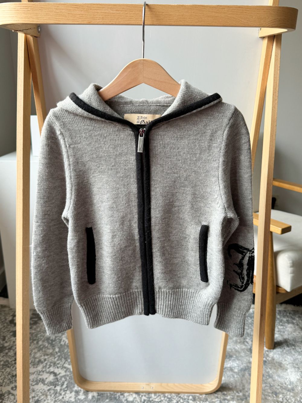 Кардиган из шерсти и кашемира John Galliano, 104