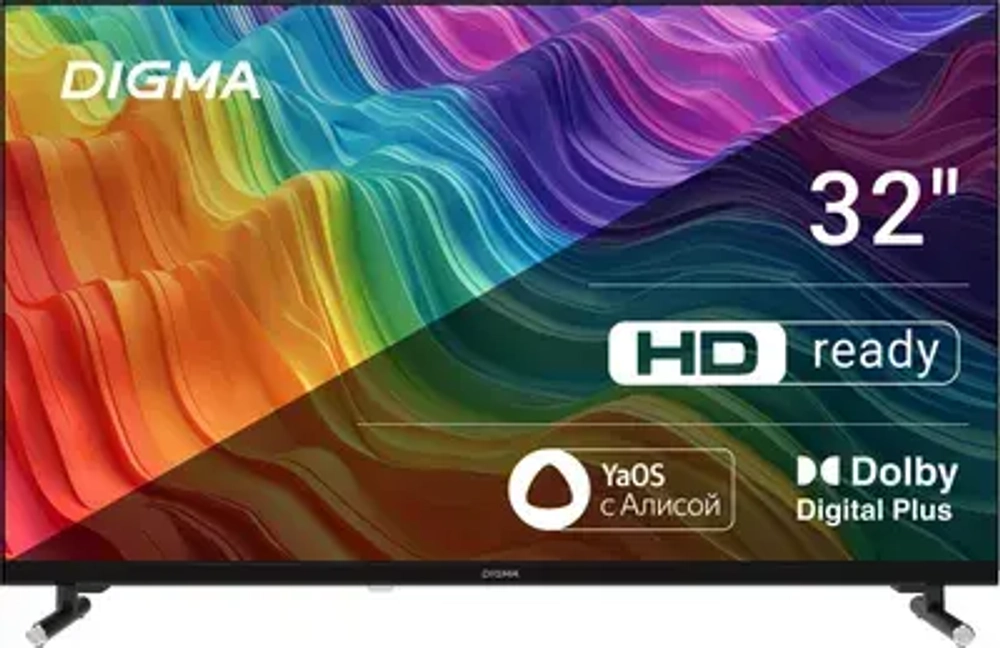 Телевизор 32" Digma DM-LED32SBB32