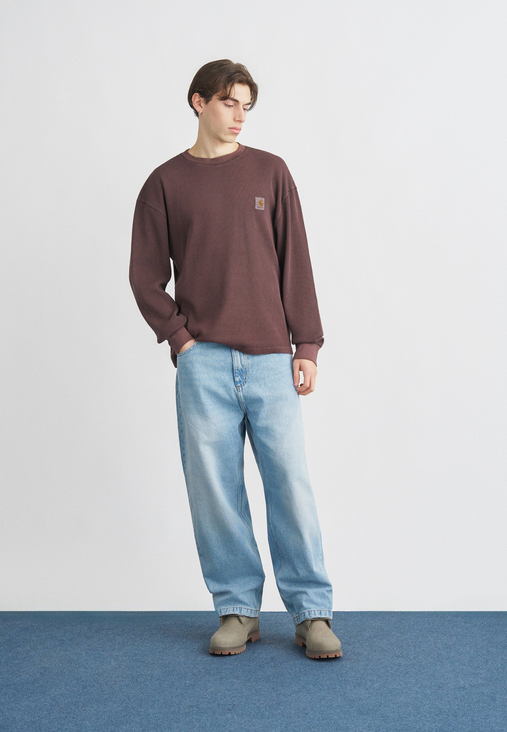 Carhartt WIP Блузка с длинными рукавами - Коричневый